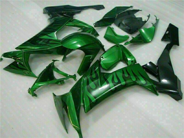 Carénage Moto ZX10R 08-10 - Vert Flamme Carénage Moto ZX10R 08-10 - Vert Flamme