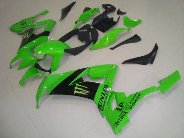 Carénage Moto ZX10R 08-10 - Vert Monster