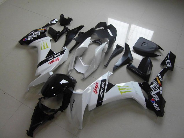 Carénage Moto ZX10R 08-10 - Blanc Monster Carénage Moto ZX10R 08-10 - Blanc Monster