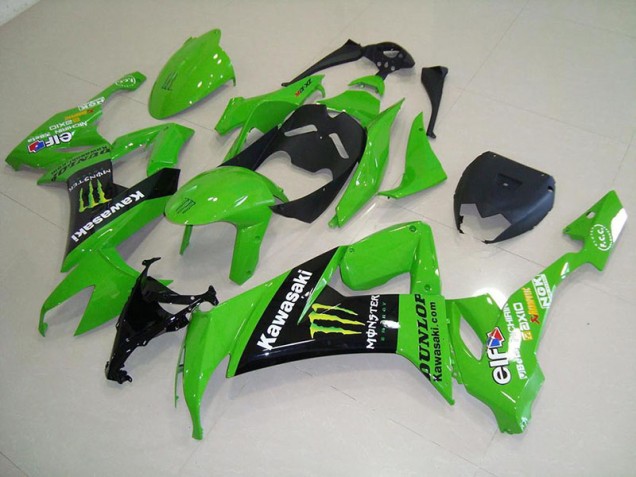 Carénages Moto ZX10R 08-10 - Vert Monster
