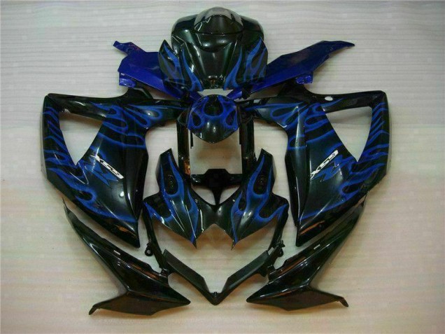 Carénages Moto GSXR 600 / 750 K8 08-10 - Bleu Noir Carénages Moto GSXR 600 / 750 K8 08-10 - Bleu Noir