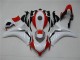 Carénage Moto CBR 1000 RR 08-11 - Blanc Rouge Carénage Moto CBR 1000 RR 08-11 - Blanc Rouge