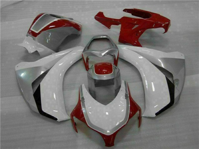 Kit Carénages Motos & Plastique CBR 1000 RR 08-11 - Rouge Blanc Kit Carénages Motos & Plastique CBR 1000 RR 08-11 - Rouge Blanc