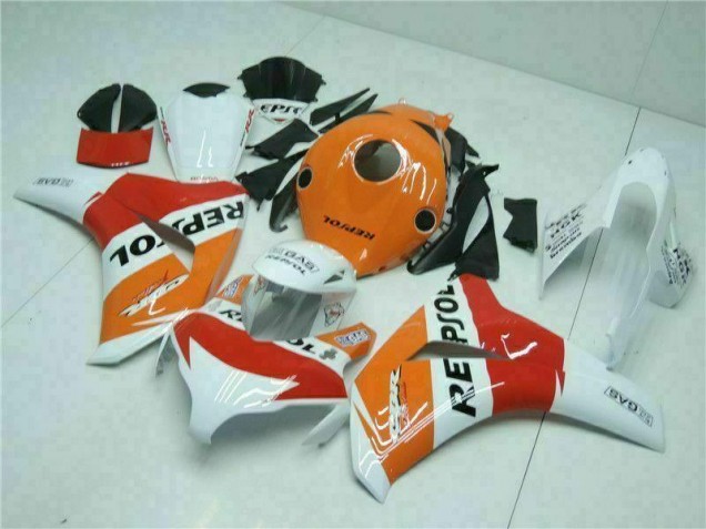 Carénages Moto CBR 1000 RR 08-11 - Orange Repsol Carénages Moto CBR 1000 RR 08-11 - Orange Repsol