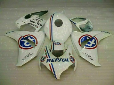 Carénage Moto CBR 1000 RR 08-11 - Blanc Bleu Repsol