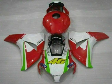 Carénage Moto CBR 1000 RR 08-11 - Rouge Blanc