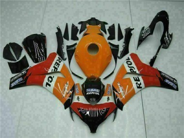 Kit Carénages Motos Complet CBR 1000 RR 08-11 - Orange Repsol