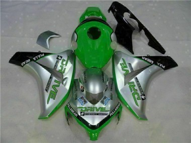 Carénage Moto CBR 1000 RR 08-11 - Vert Argent
