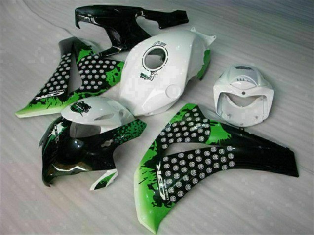 Carénage Moto CBR 1000 RR 08-11 - Vert Blanc Carénage Moto CBR 1000 RR 08-11 - Vert Blanc