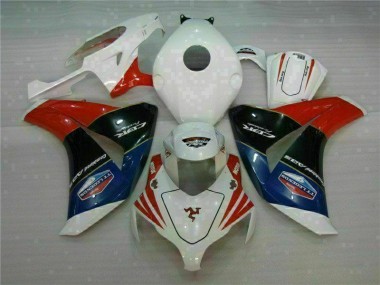 Carénages Moto CBR 1000 RR 08-11 - Rouge Blanc