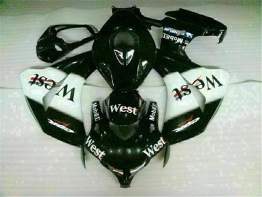 Carénage Moto CBR 1000 RR 08-11 - Blanc Noir West