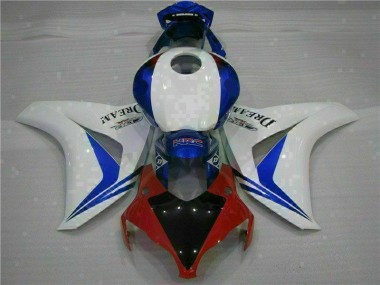 Kit Carénages Motos Complet CBR 1000 RR 08-11 - Blanc Bleu