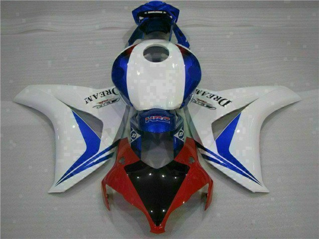 Kit Carénages Motos Complet CBR 1000 RR 08-11 - Blanc Bleu Kit Carénages Motos Complet CBR 1000 RR 08-11 - Blanc Bleu