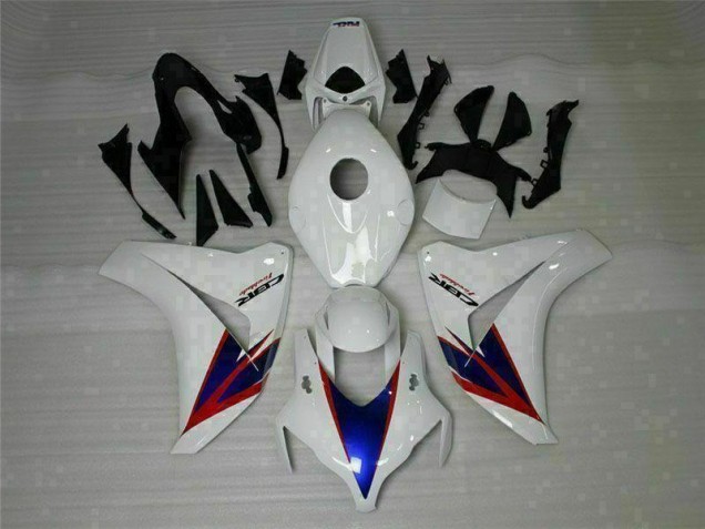 Carénages Moto CBR 1000 RR 08-11 - Blanc Bleu Rouge Carénages Moto CBR 1000 RR 08-11 - Blanc Bleu Rouge