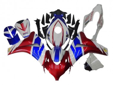 Carénage Moto CBR 1000 RR 08-11 - Rouge Bleu Blanc