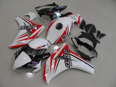 Carénage Moto CBR 1000 RR 08-11 - Blanc Rouge HRC