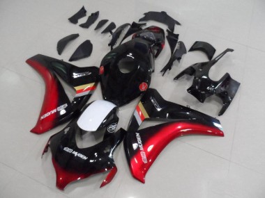 Carénages Moto CBR 1000 RR 08-11 - Noir Rouge Mugen