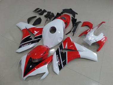 Carénage Moto CBR 1000 RR 08-11 - Noir Blanc et Rouge