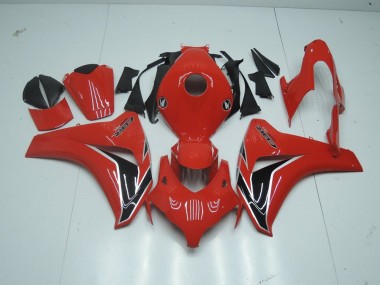 Carénage Moto CBR 1000 RR 08-11 - Rouge et Or Noir
