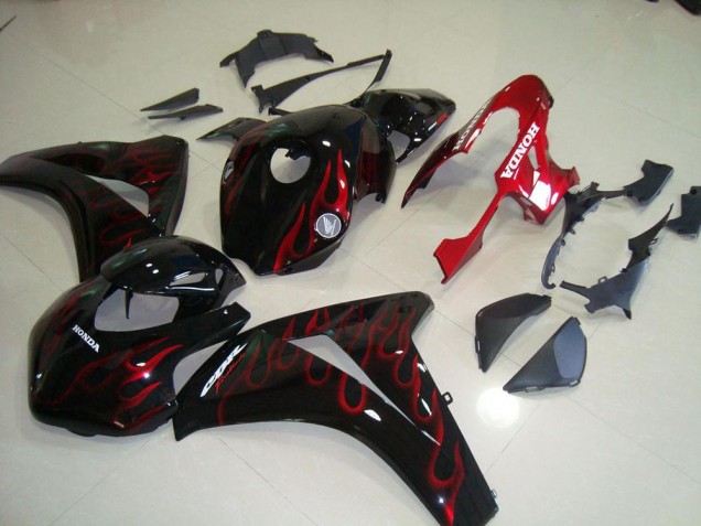 Carénage Moto CBR 1000 RR 08-11 - Rouge Flamme Courses Carénage Moto CBR 1000 RR 08-11 - Rouge Flamme Courses