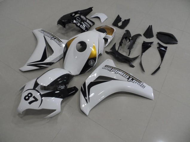 Carénage Moto CBR 1000 RR 08-11 - Blanc et Noir 87 Carénage Moto CBR 1000 RR 08-11 - Blanc et Noir 87