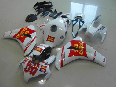Carénage Moto CBR 1000 RR 08-11 - Blanc San Carlo