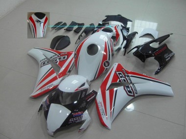 Carénage Moto CBR 1000 RR 08-11 - Blanc Rouge Rsd