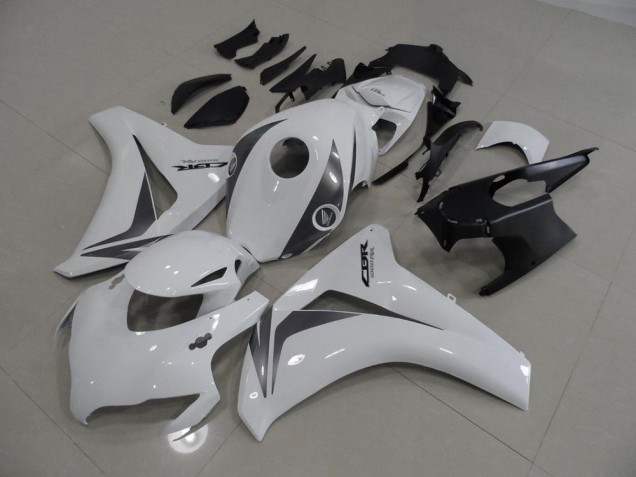 Carénage Moto CBR 1000 RR 08-11 - Blanc et Gris Carénage Moto CBR 1000 RR 08-11 - Blanc et Gris