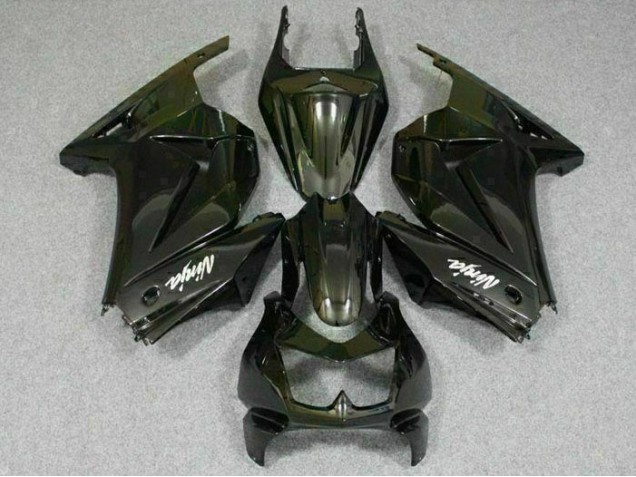 Kit Carénages Motos EX250 08-12 - Noir Kit Carénages Motos EX250 08-12 - Noir