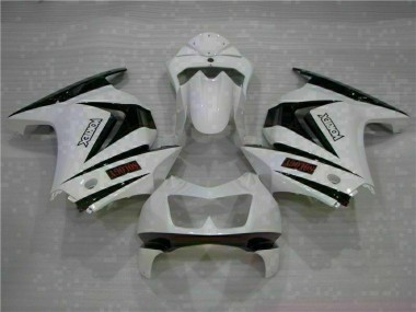 Carénage Moto EX250 08-12 - Blanc Noir