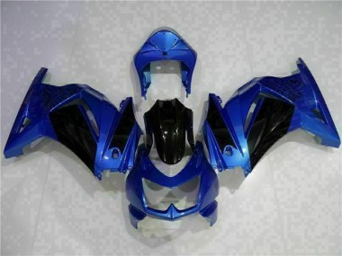 Carénage Moto EX250 08-12 - Bleu Noir