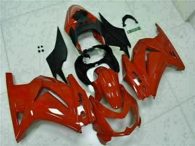Carénage Moto EX250 08-12 - Rouge Noir Ninja