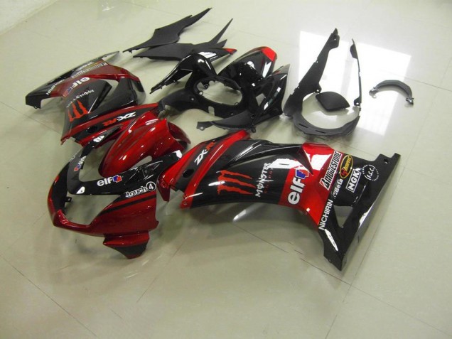 Carénage Moto ZX 250R 08-12 - Rouge Bonbon Monster Carénage Moto ZX 250R 08-12 - Rouge Bonbon Monster