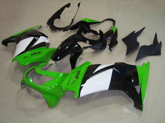 Carénage Moto ZX 250R 08-12 - Vert Blanc Noir Carénage Moto ZX 250R 08-12 - Vert Blanc Noir