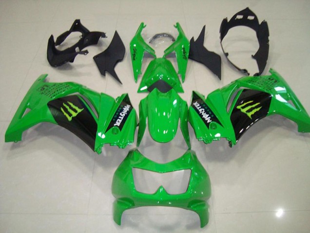 Carénage Moto ZX 250R 08-12 - Vert Monster Carénage Moto ZX 250R 08-12 - Vert Monster