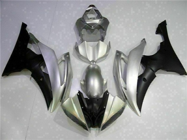 Carénage Moto R6 08-16 - Argent Noir Carénage Moto R6 08-16 - Argent Noir