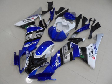 Carénage Moto R6 08-16 - Bleu Blanc ENEOS