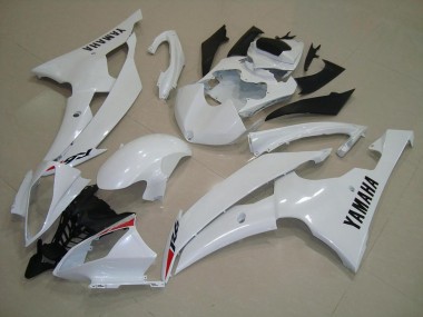 Carrosserie Moto R6 08-16 - Blanc Nacré