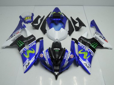 Carénage Moto R6 08-16 - Nouveau Movistar