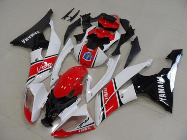Kit Carénages Motos R6 08-16 - Rouge Blanc Noir