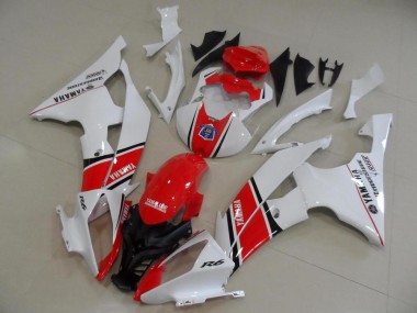 Carénage Moto R6 08-16 - Rouge Blanc Style OEM