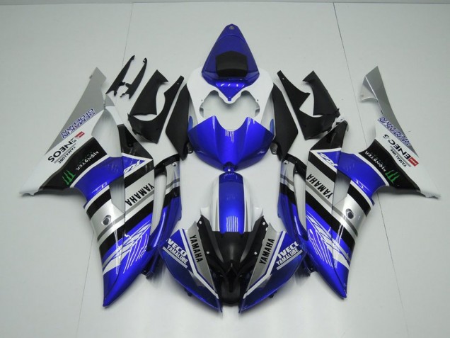 Carénage Moto R6 08-16 - Bleu Blanc ENEOS Monster Carénage Moto R6 08-16 - Bleu Blanc ENEOS Monster