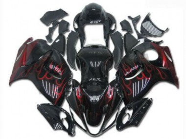 Carénages Moto & Carrosserie GSXR 1300 Hayabusa 08-19 - Noir Rouge