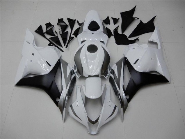 Carénage Moto CBR 600 RR 09-12 - Blanc Argent Noir Carénage Moto CBR 600 RR 09-12 - Blanc Argent Noir