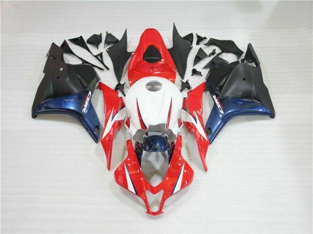 Carénages Moto CBR 600 RR 09-12 - Noir Rouge Blanc