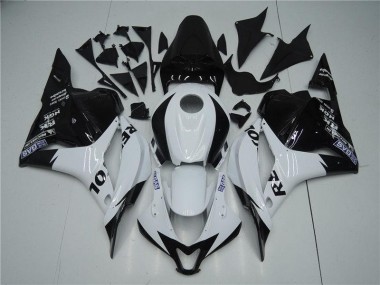 Carénages Moto CBR 600 RR 09-12 - Blanc Noir