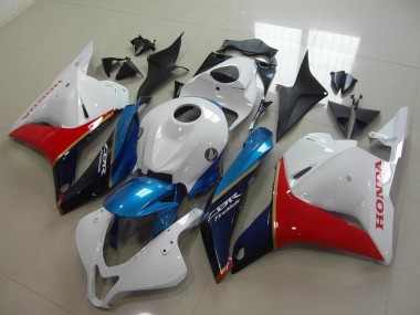 Carénage Moto CBR 600 RR 09-12 - Noir Rouge Bleu