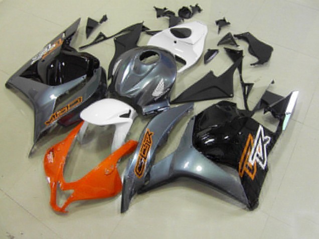 Carénages Moto CBR 600 RR 09-12 - Orange Gris Noir Carénages Moto CBR 600 RR 09-12 - Orange Gris Noir