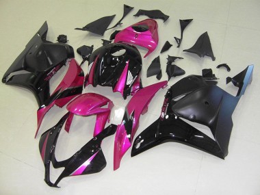 Carénage Moto CBR 600 RR 09-12 - Rose Noir