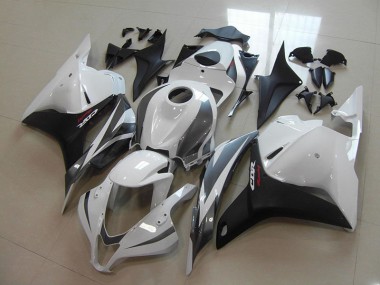 Carénage Moto CBR 600 RR 09-12 - Blanc Noir Gris